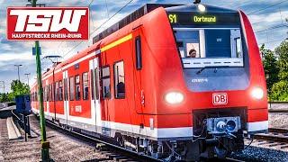 TSW 2020 Hauptstrecke Rhein-Ruhr: Quer durch das RUHRGEBIET | BR 425 | TRAIN SIM WORLD 2020