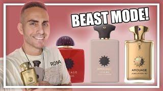 Top 10 LONGEST LASTING Amouage Fragrances! | Beast Mode Niche Perfumes!