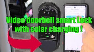 VIDEO DOORBELL SMART LOCK, Lockly Vision Elite