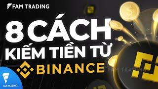 Hướng dẫn 8 cách kiếm tiền thụ động trên sàn Binance (2024)