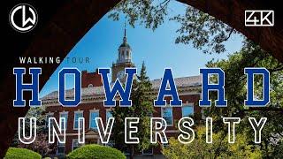 Howard University Campus [4K] Walking Tour (Washington, D.C.) 2021