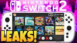 HUGE Nintendo Switch 2 Name, Reveal, Dock & Features Leak Update!