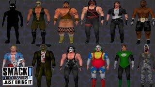 12 Good and Evil CAWs For WWF SmackDown! Just Bring It