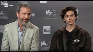 Rai Movie - Denis Villeneuve and Timothée Chalamet Interview #dunemovie #venezia78