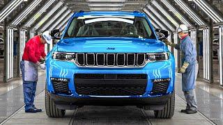 Wie sie den brandneuen Jeep Grand Cherokee in den USA bauen – Produktionslinie