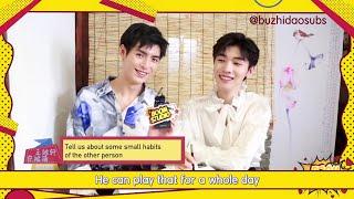 [ENG SUB] 190808 Song Jiyang & Wang Haoxuan Interview - The Untamed Xiao Xingchen & Xue Yang