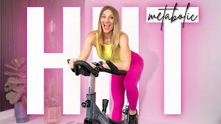 25-minute METABOLIC HIIT CARDIO cycling workout