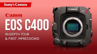 Canon EOS C400: In-Depth Tour And First Impressions!