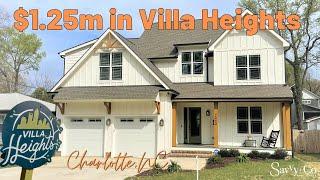 Charlotte, NC | Villa Heights New Construction Home Tour | 2424 Barry St | $1.2 Mil | House Tour