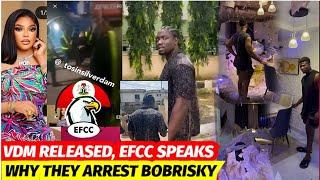 EFCC States why they got bobrisky Arrested, Verydarkman RELEASED, Comedian zic escapes death