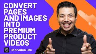 Turn Web Pages and Images Into Product Videos | Boolvideo Lite