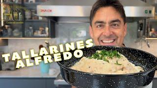 TALLARINES ALFREDO | La receta de tallarines más famosa del mundo.