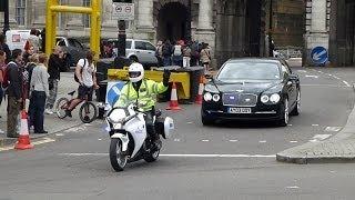 Metropolitan Police Special Escort Group At Work