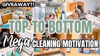 MEGA TOP TO BOTTOM CLEAN WITH ME |EXTREME KITCHEN CLEANING MOTIVATION | 2021 REAL LIFE CLEAN WITH ME