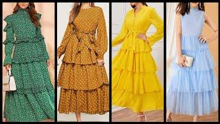 Most popular Maxi dress ideas for girls - Tiered Maxi dresses 2020 - trendy maxi ideas