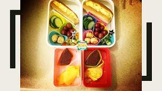 Apple Egg Salad Hot Dog Kid Bento #Shorts