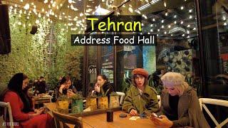 IRAN  Tehran Fereshteh Street Address Food Hall - کافه رستوران آدرس فود هال خیابان فرشته تهران