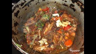 Jamaican Brown Stew Chicken Holiday Version ( Jammas day 7 )