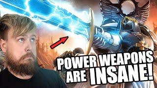 Power Weapons EXPLAINED! How Do They Work? | Warhammer 40K Lore