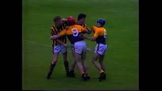 1991 Liam Dunne and John Power flake each other