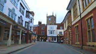 A Drive through English Countryside, Steeple Ashton to Liddington 4K