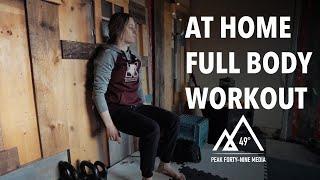 At Home Workouts | Total Body Pyramid | No Equipment