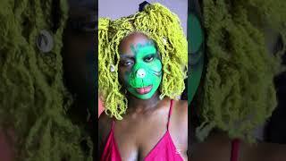 Grinch #makeup #grinch #makeupartist #sfxmua #creativemakeup #creativebeauty