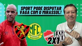 SPORT PODE DISPUTAR VAGA COM O MIRASSOL! ENTENDA! PONTE PRETA ACABAR DE PERDER PARA O VILA NOVA!