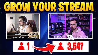 How to Grow as a Streamer | From Zero Viewers to Full-Time