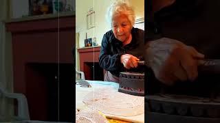 Grandma can be seen enjoying ironing #shortsfyp #funnyshorts #unique #info #information #videoreview