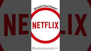 Should you buy Netflix stock?  #shorts #stocks #growthshares #nflx #netflix