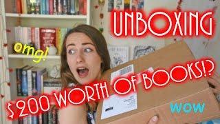 $200 Worth Of Books Unboxing?!1!? ZOMG!!!1!111