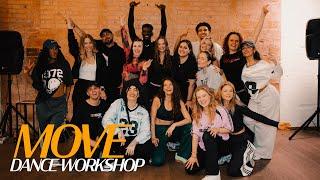 MOVE Dance-Workshop mit Yvonne Catterfeld & Pepita Bauhardt | mit Eli Bailar, Chiara Tews & Co.