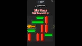 Mini Game Today 20 November Hamster Kombat How To Solve Mini Game Puzzle in Hamster Kombat ()SOLVED