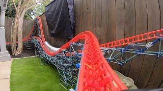 Magnum XL-300: POV (Backyard K'nex Rollercoaster)