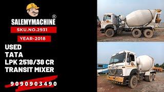 USED TATA 10 WHEELER TRANSIT MIXER FOR SALE l USED CONSTRUCTION EQUIPMENT FOR SALE l SALEMYMACHINE