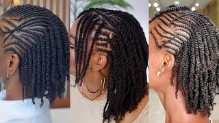 50+ Two Strands Natural Twist Hairstyles for Black Women | Unique & Stylish Twist Hairstyles