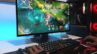 MOBILE LEGENDS PC GAMEPLAY || LING HANDCAM PC ||1VS5 CHALLANGE || MOBILE LEGENDS PC