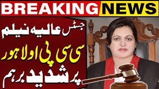 Justice Alia Neelam Lashes out at CCPO Lahore | LHC in Action | Breaking News | Capital TV