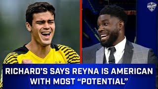 Reyna is the American "With the Most Potential" | Micah Richards Heaps Praise on Gio Reyna