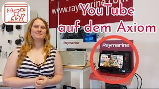 ▶ YouTube auf dem Axiom Plotter von Raymarine schauen - neues Softwareupdate | von Busse Yachtshop