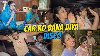 Car ko bana diya dosto ne disco