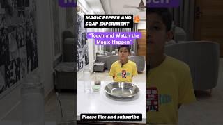 “Magic Pepper Trick – Easy Science for Kids!”#MagicPepper #ScienceMagic #Class3Experiments #kids