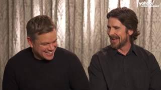 Matt Damon and Christian Bale get real about weight loss, Batman vs. Bourne and more [extended]