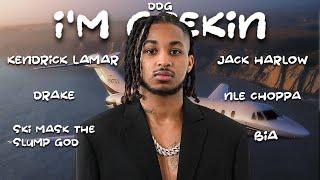 I'm Geekin Remix - DDG, Kendrick Lamar, Drake, Ski Mask The Slump God, Jack Harlow, NLE Choppa, BIA