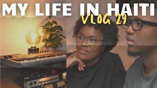 Haiti Vlog 29 | Studio Time With My Husband Samy Beatz