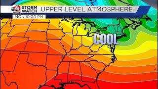 Rain Ends, Dry Streak Resumes Then Cool Blast Heads Our Way