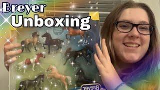 Breyer Stablemates UNBOXING!! Some of My FIRST Stablemates?!