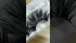 25mm Mink Lashes,  Real Mink Hair Lashes Wholesale #minklashes #falselashes