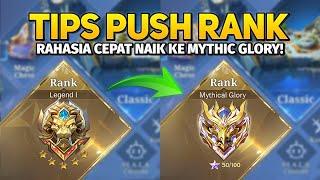 100% SOLO RANK! INI CARA MUDAH PUSH KE MYTHIC GLORY!!